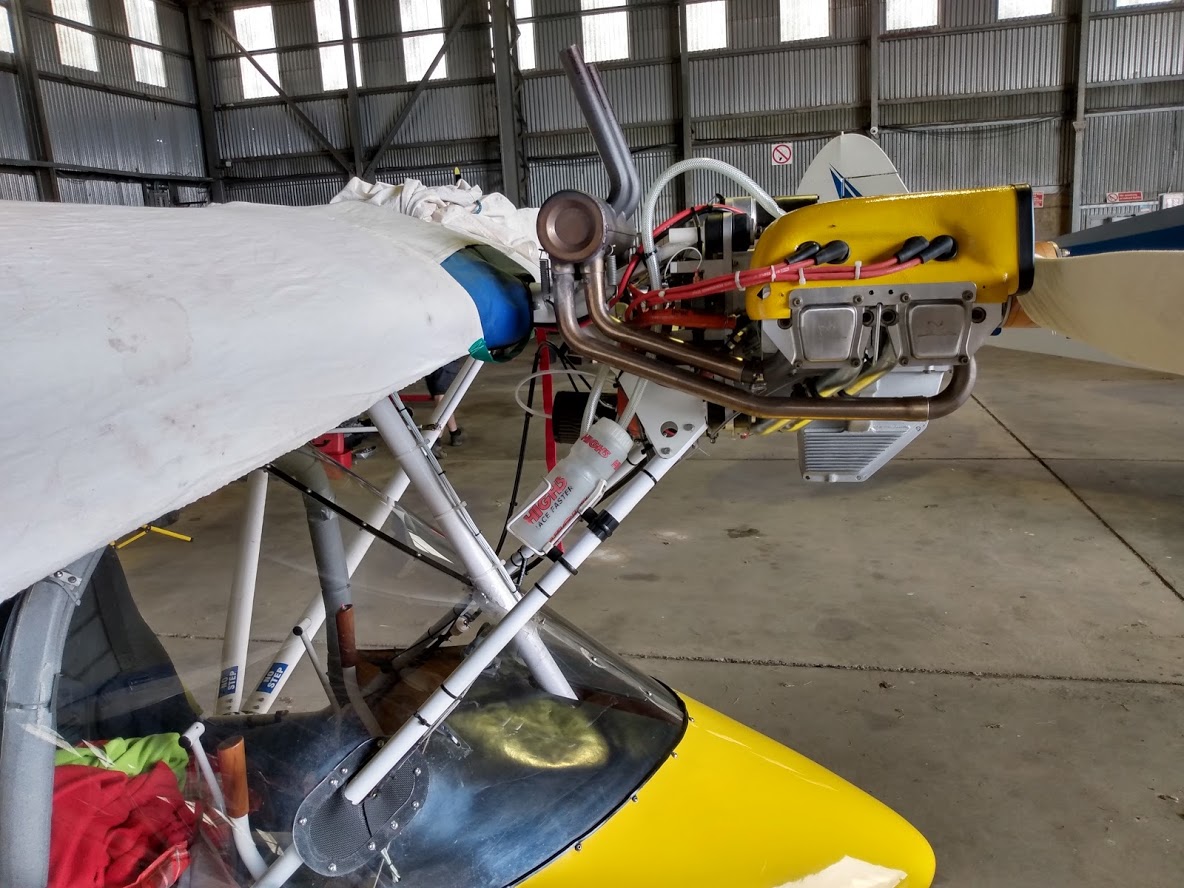 Jabiru 2200 & Newton Propeller, 1 year old with 52 Hours afors advert
